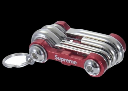 Supreme Chibi Rib Screwdriver Keychain Red