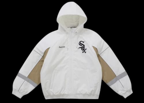 Supreme Chicago White Sox Stadium Jacket White