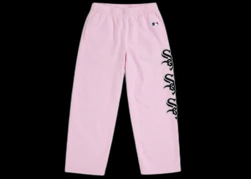 Supreme Chicago White Sox Sweatpant Light Pink