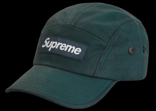 Supreme Coated Cordura Camp Cap Teal