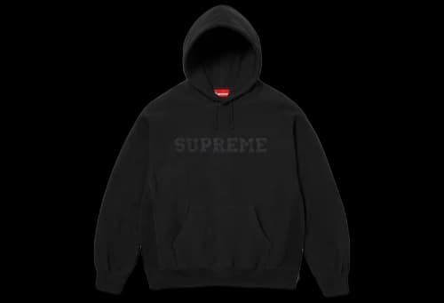 Supreme Collegiate Hooded Sweatshirt Black (SS24)