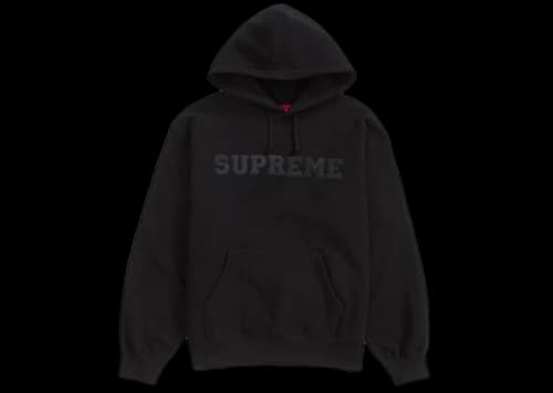 Supreme Collegiate Hooded Sweatshirt Black