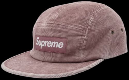 Supreme Corduroy Camp Cap Dusty Purple