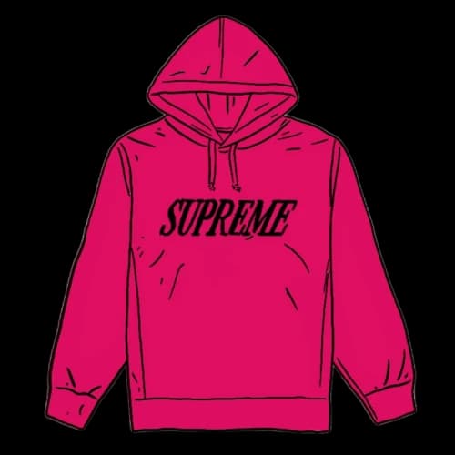 Supreme Crossover Hooded Sweatshirt Fuchsia