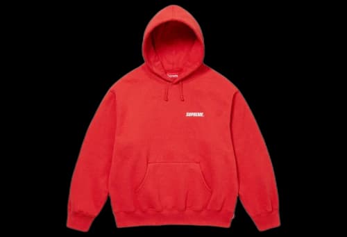 Supreme Crown Hooded Sweatshirt Burnt Red (FW23)