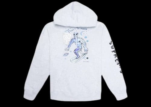 Supreme Daniel Johnston Hooded Sweatshirt Ash Grey
