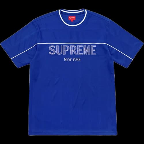 Supreme Dazzle Warm Up Top Royal