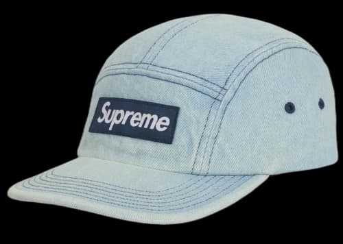 Supreme Denim Camp Cap (SS25) Blue