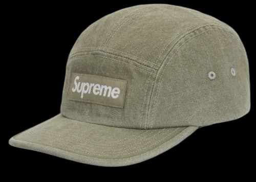 Supreme Denim Camp Cap (SS25) Olive
