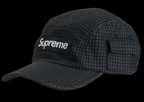 Supreme Denim Ripstop Camp Cap Black
