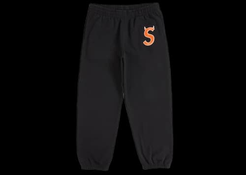 Supreme Devil S Logo Sweatpant Black