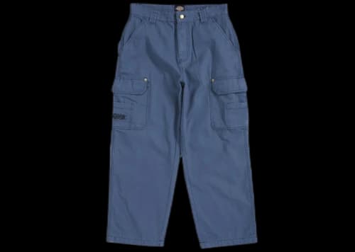 Supreme Dickies Flannel Lined Cargo Pant Blue