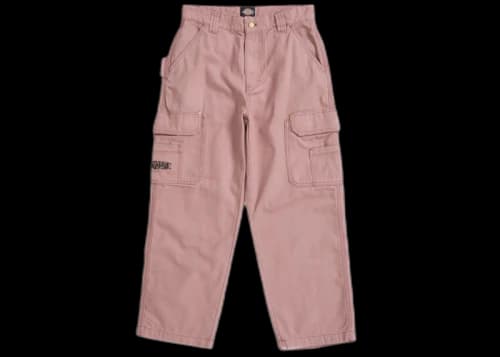 Supreme Dickies Flannel Lined Cargo Pant Pink
