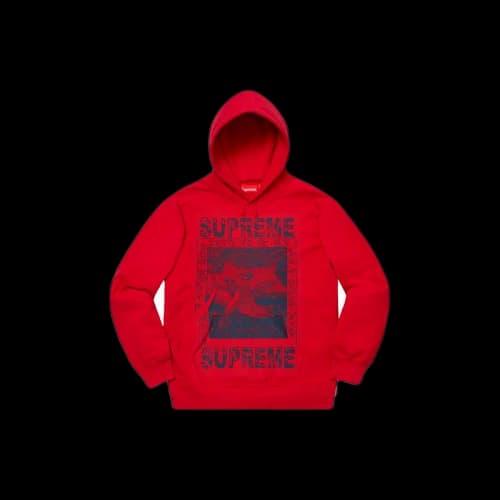 Supreme Doves Hooded Sweatshirt Red (FW19)