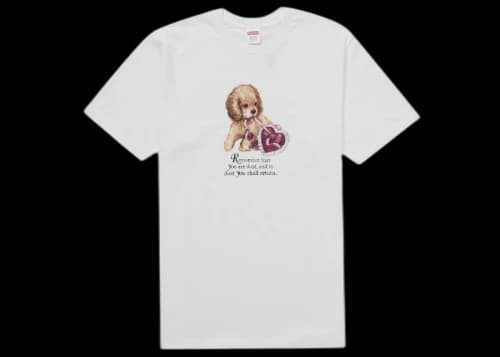 Supreme Dust Tee White