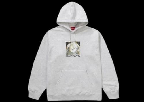Supreme Ecstasy Hooded Sweatshirt Ash Grey
