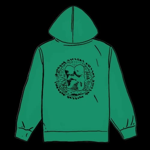 Supreme Embryo Hooded Sweatshirt Light Pine