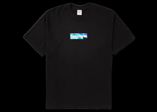 Supreme Emilio Pucci Box Logo Tee Black/Blue