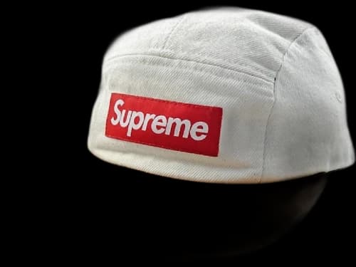 Supreme Expedition Leather Visor Camp Cap Stone