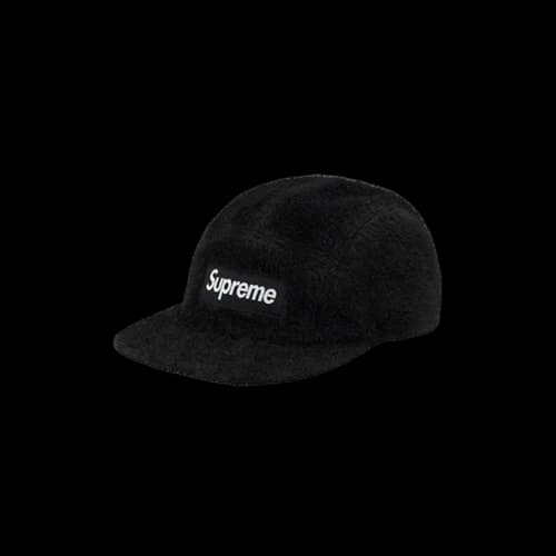 Supreme Faux Fur Camp Cap Black (FW19)