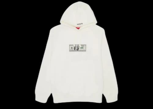 Supreme Franklin Hooded Sweatshirt White