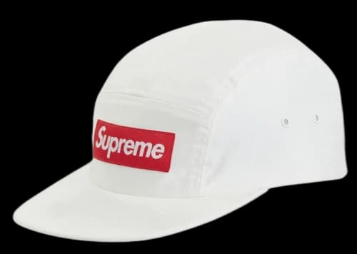 Supreme Fuck Everybody Jacquard Camp Cap White