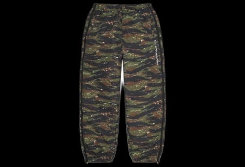 Supreme Full Zip Baggy Warm Up Pant Tiger Camo (SS23)