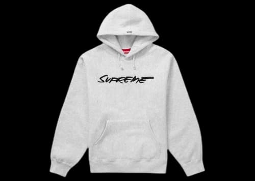 Supreme Futura Hooded Sweatshirt Ash Grey