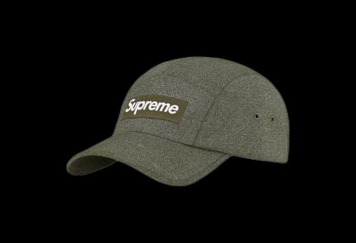 Supreme Glitter Cordura Camp Cap Olive (SS23)