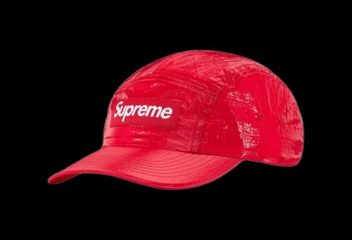 Supreme Gloss Ripstop Camp Cap Red (FW23)