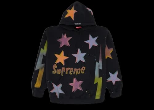 Supreme Gonz Stars Hooded Sweatshirt Black