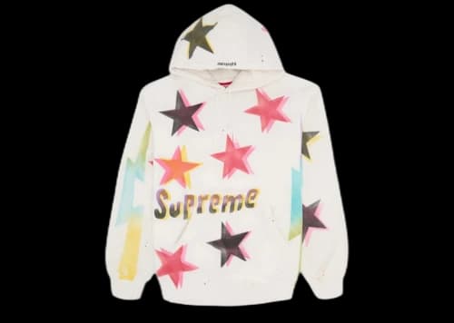 Supreme Gonz Stars Hooded Sweatshirt White