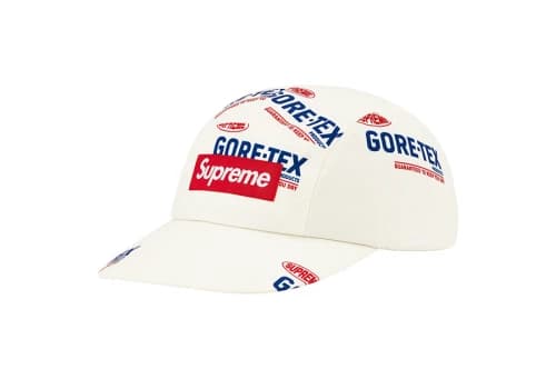 Supreme GORE-TEX Polartec® Long Bill Camp Cap Natural Logos (SS22)