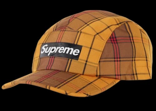 Supreme GORE-TEX Tech Camp Cap Gold Plaid