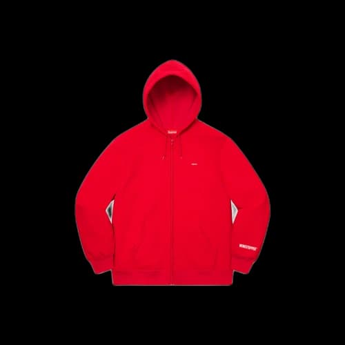 Supreme Gore Windstopper Zip Up Hooded Sweatshirt Red (FW19)