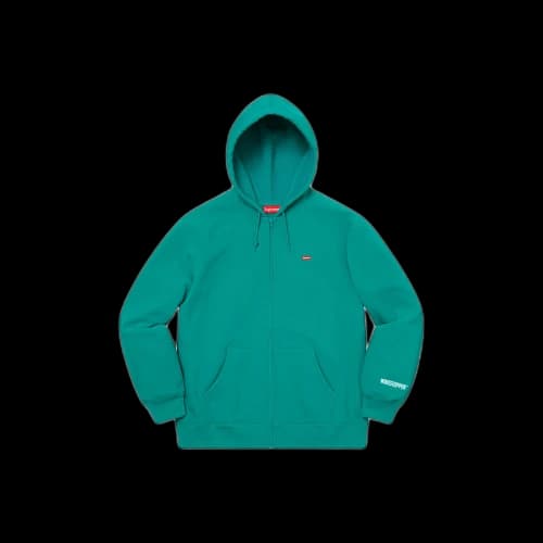 Supreme Gore Windstopper Zip Up Hooded Sweatshirt Teal (FW19)