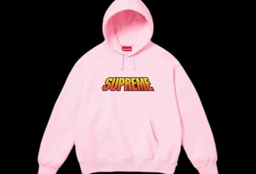 Supreme Gradient Hooded Sweatshirt Light Pink (SS24)