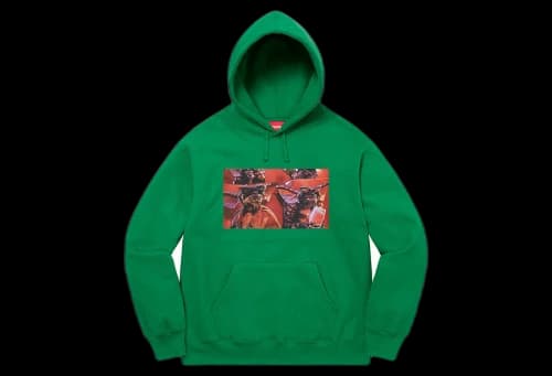 Supreme Gremlins Hooded Sweatshirt Green (FW22)