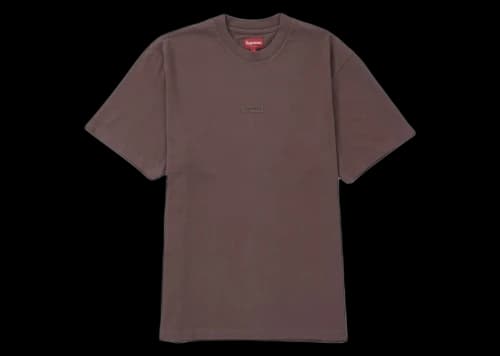 Supreme High Density Small Box S/S Tee Dusty Plum