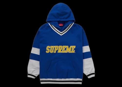 Supreme Hockey Hooded Sweatshirt Royal