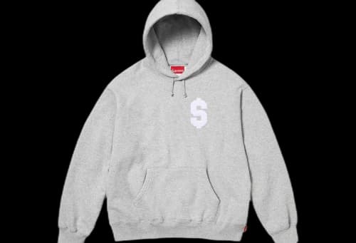 Supreme $ Hooded Sweatshirt Heather Grey (SS24)
