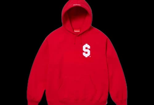 Supreme $ Hooded Sweatshirt Red (SS24)