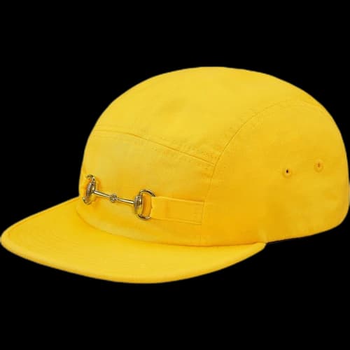 Supreme Horsebit Camp Cap Yellow