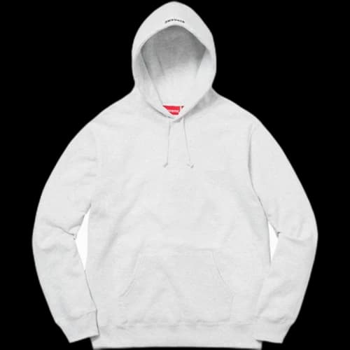 Supreme Illegal Business Hooded Sweatshirt Ash Grey