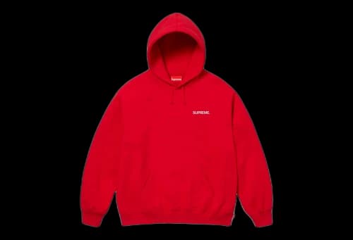Supreme Immortal Hooded Sweatshirt Red (SS24)