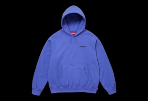 Supreme Immortal Hooded Sweatshirt Violet (SS24)