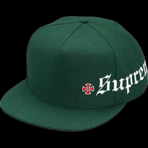 Supreme Independent Old English 5-Panel Dark Green
