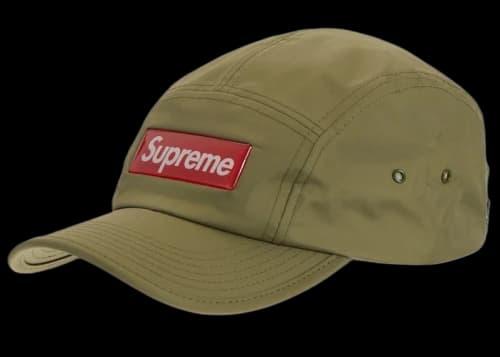 Supreme Inset Gel Camp Cap Light Olive