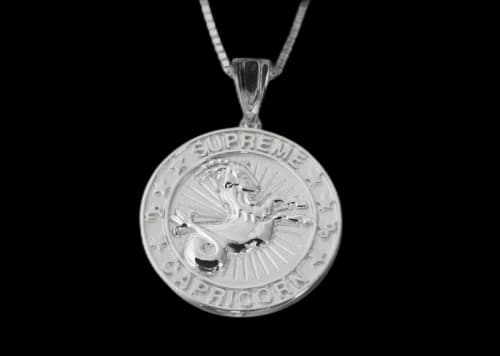Supreme Jacob&Co Capricorn Zodiac Pendant Sterling Silver