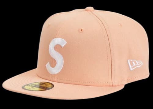 Supreme Jesus Piece S Logo New Era 59Fifty Hat Light Pink